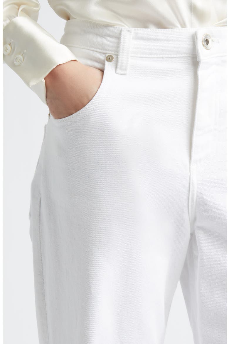Straight Leg Bull Pants, Alternate, color, WHITE