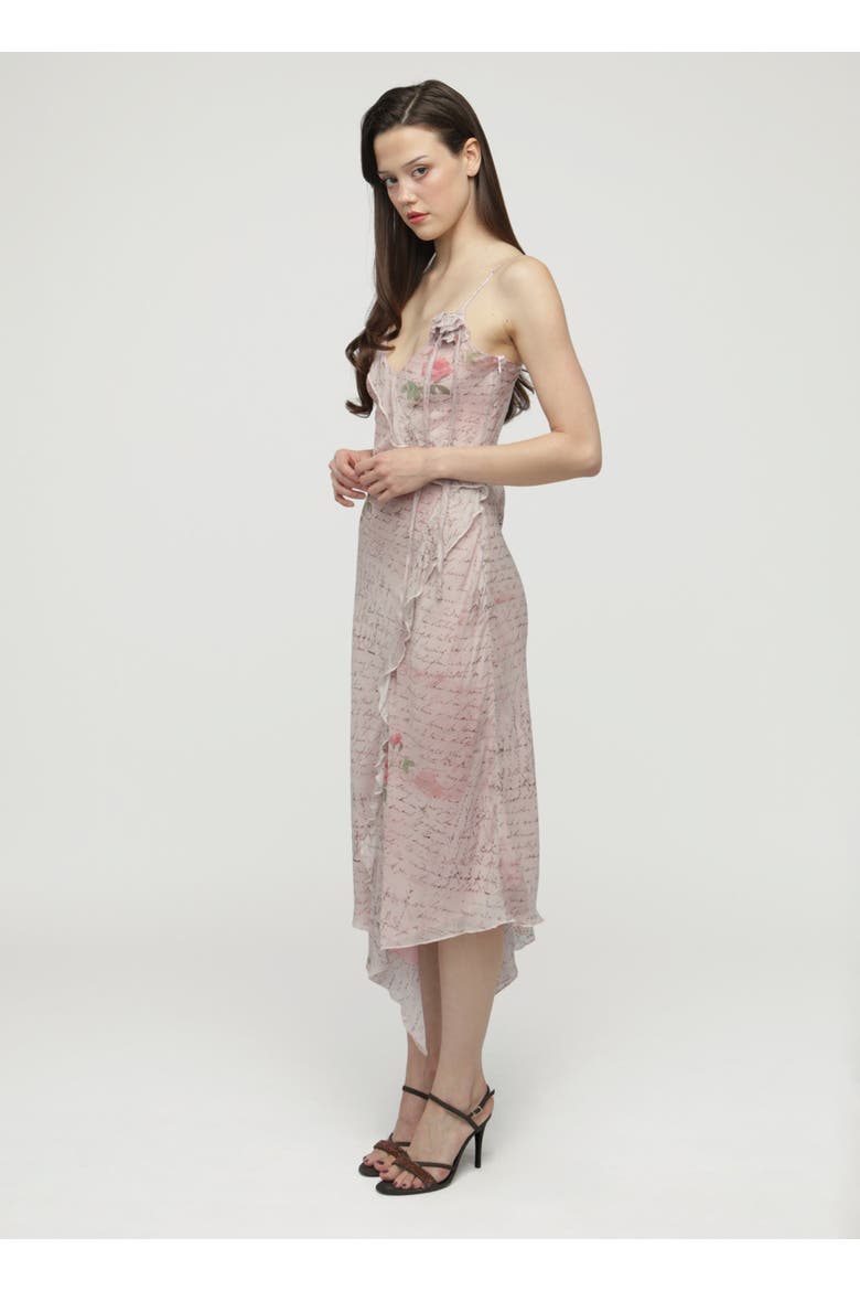 Liana Dress, Alternate, color, Love Letter