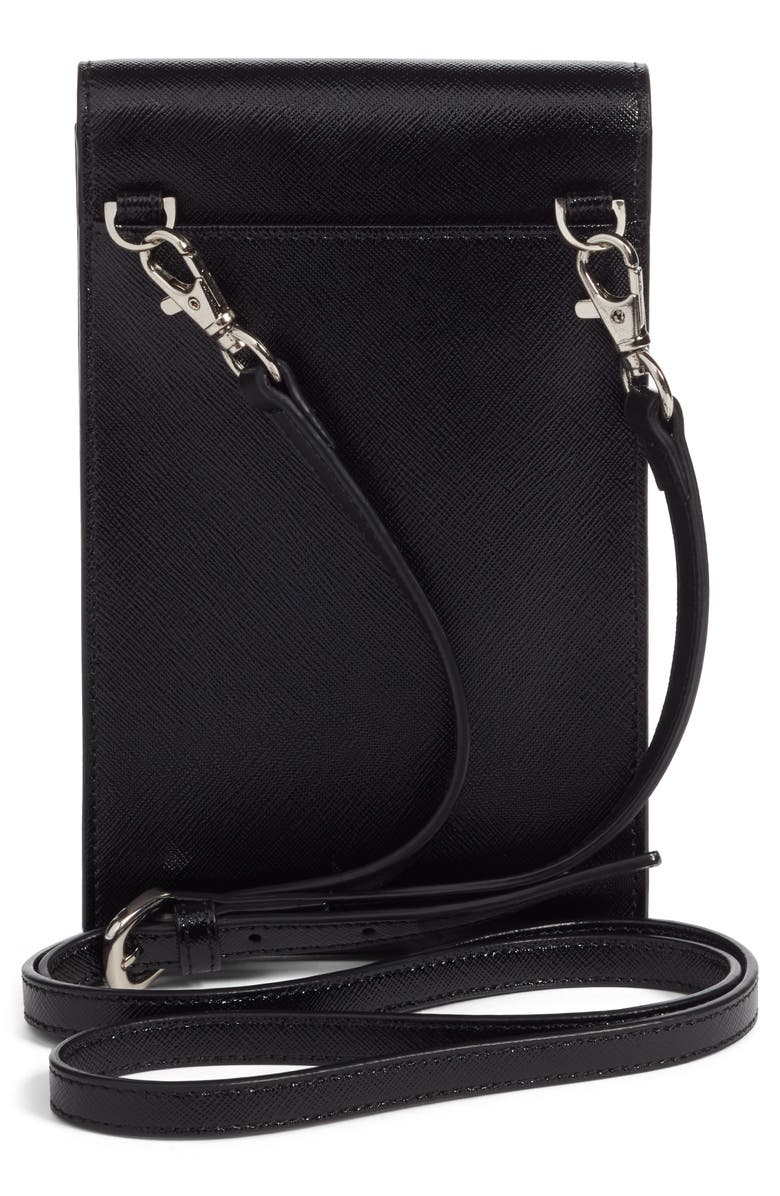 Nordstrom Leather Phone Crossbody Bag, Alternate, color,