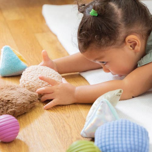 Kaplan Early Learning Company Texture Time Toddler Loose Parts Stem Kit In Multi