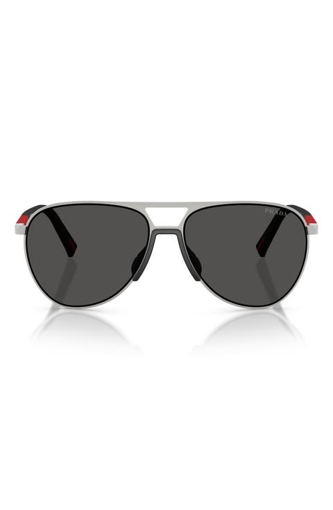 59mm Pilot Sunglasses