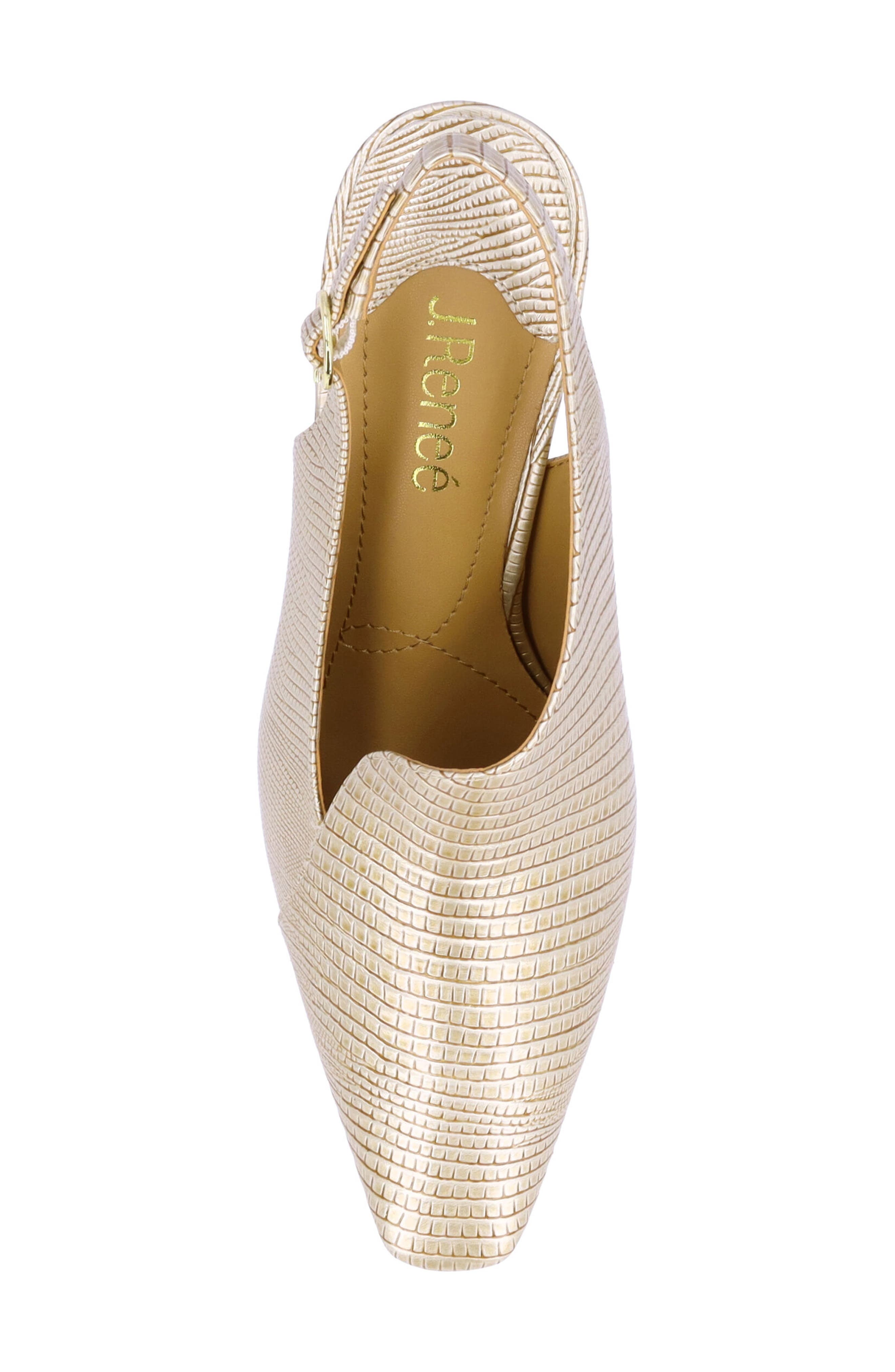 Prissy Slingback Pump, Alternate, color, PEARL