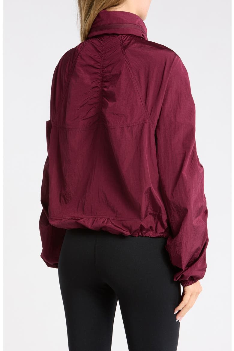Leigh Packable Hood Jacket, Main, color, WINDSOR WINE