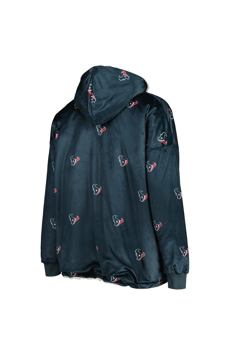FOCO Houston Texans Repeat Print Reversible Hoodeez, Alternate, color,