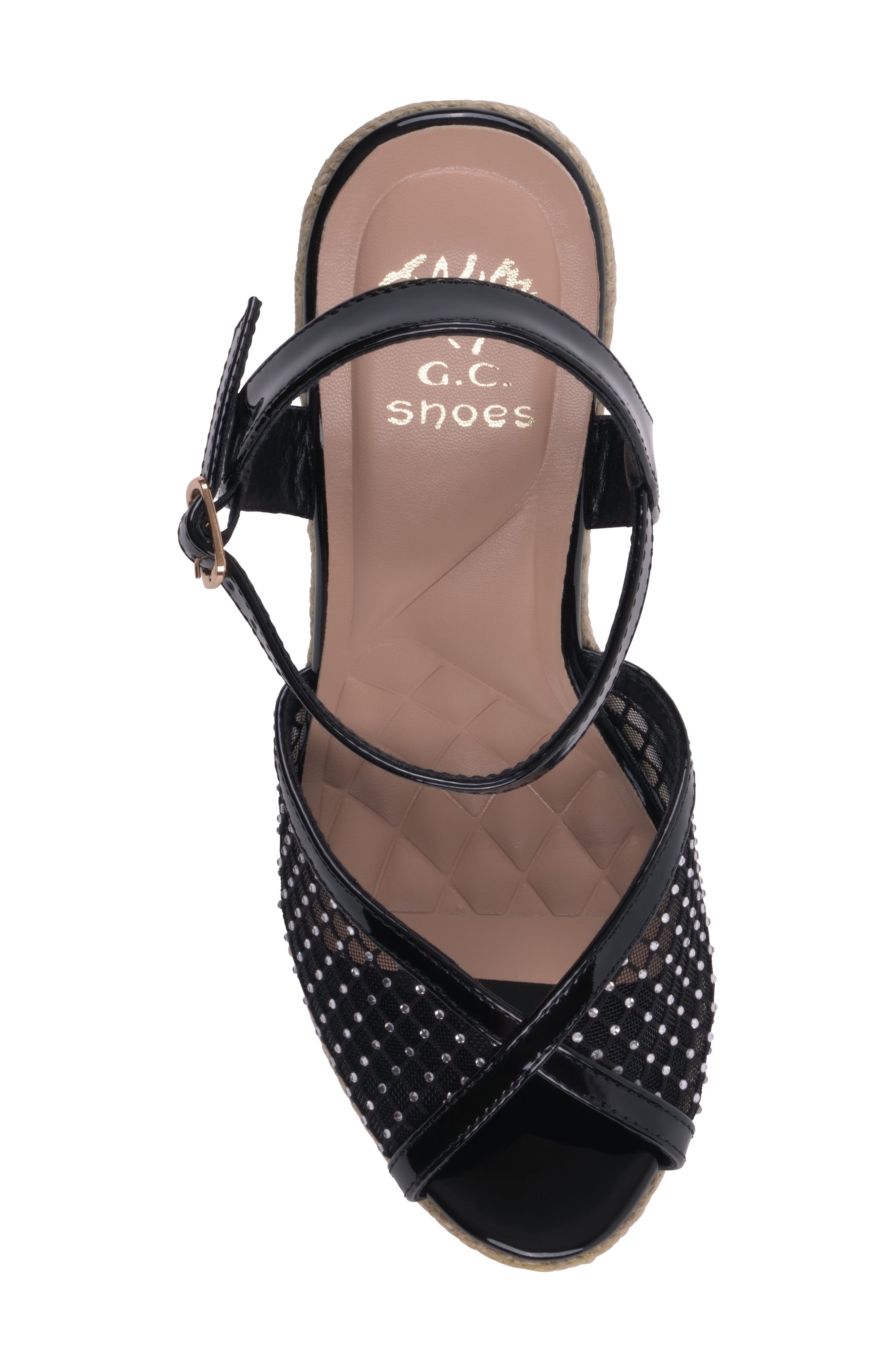 GC SHOES Mila Espadrille Wedge Sandal, Alternate, color, 
