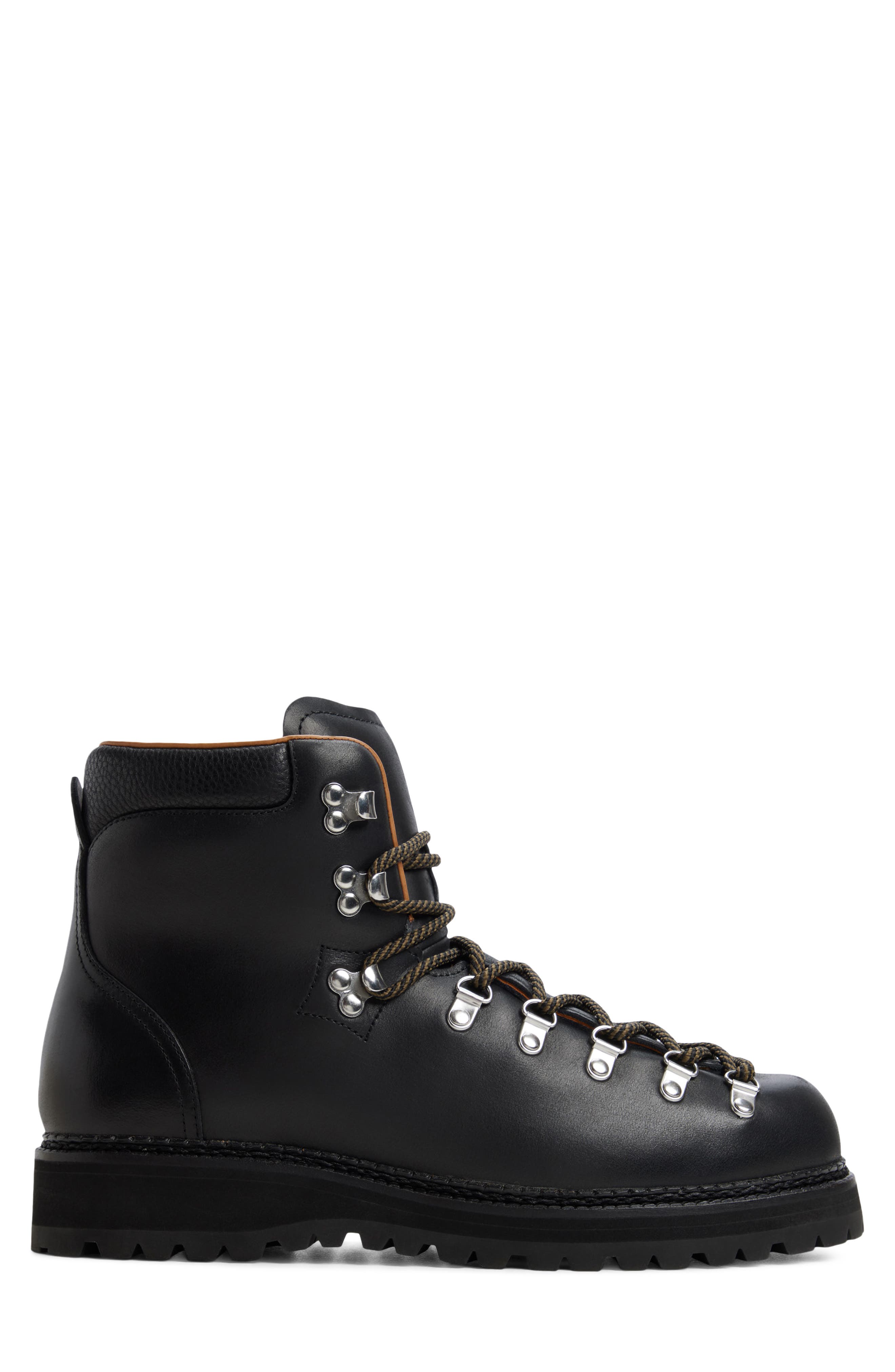 Frontier Leather Boot, Alternate, color, BLACK