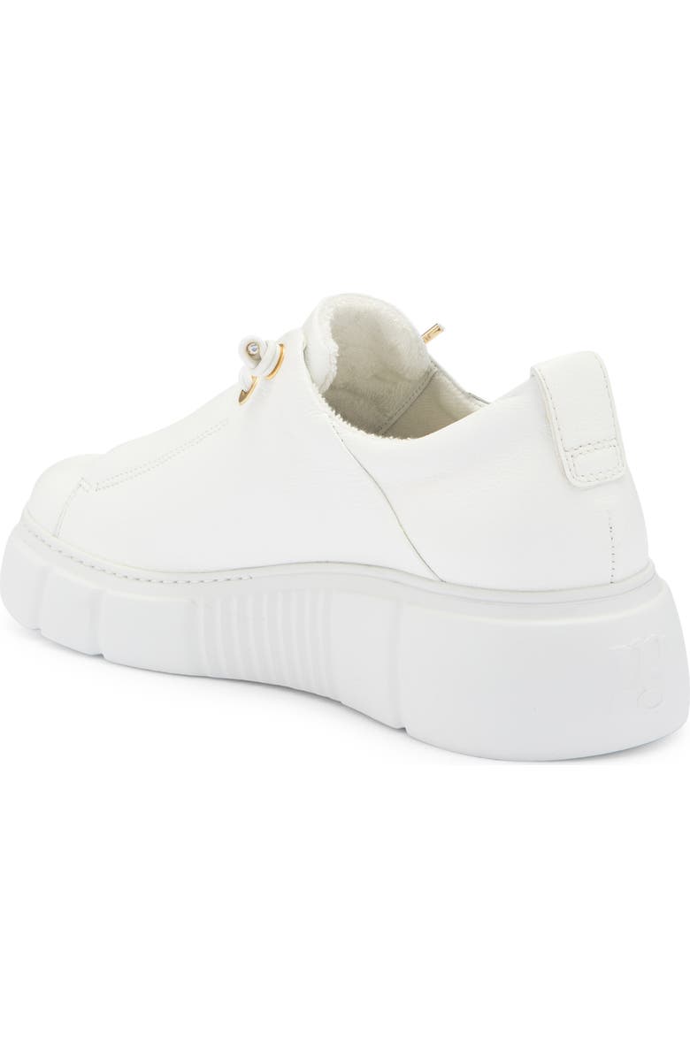 Paul Green Abbey Sneaker, Alternate, color, White Leather