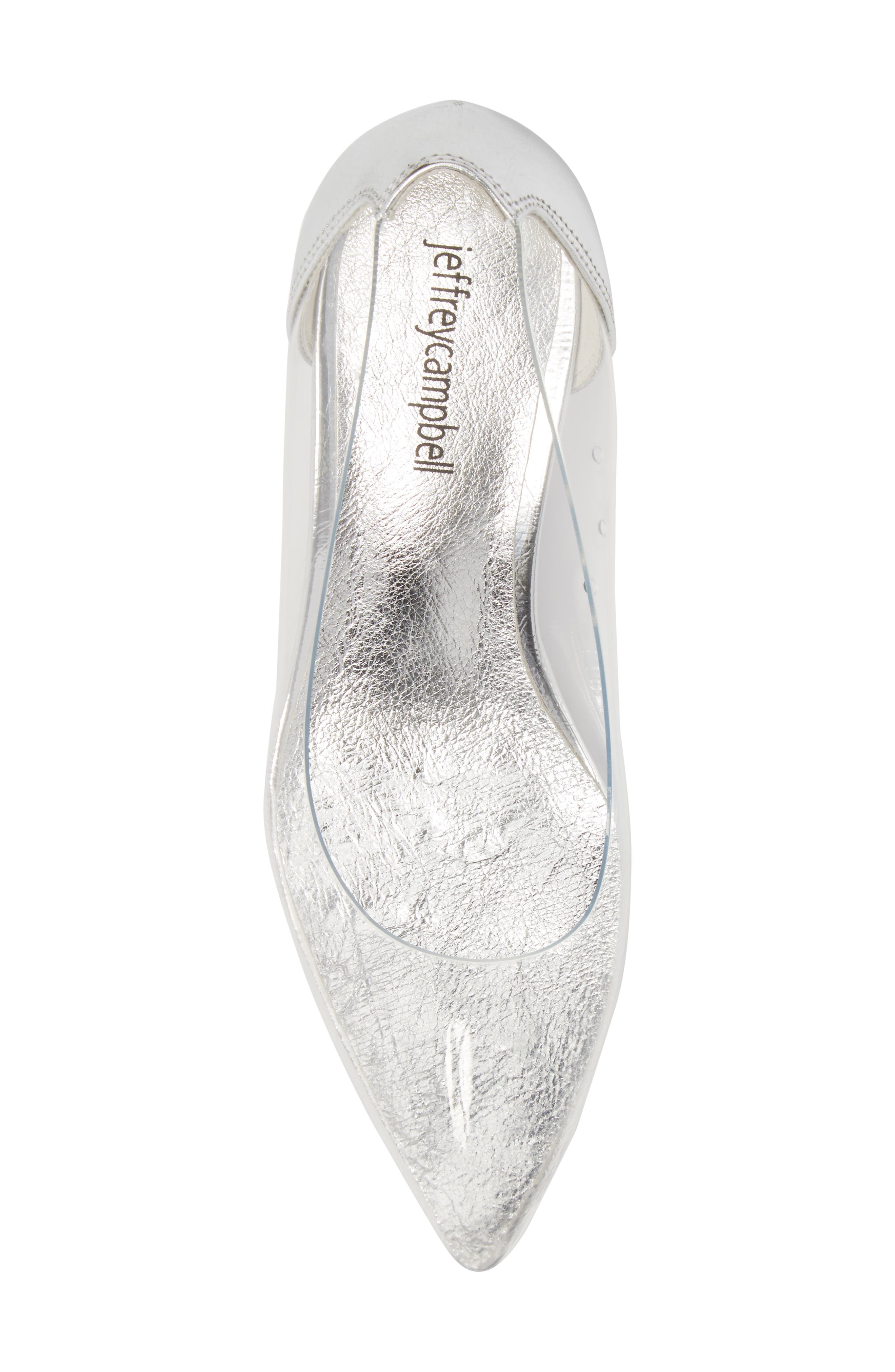 Jeffrey Campbell Gracienne Transparent Pump, Alternate, color, 
