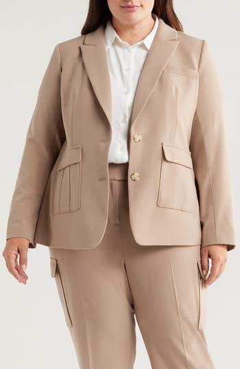 Tahari Asl Tailored Two-button Blazer