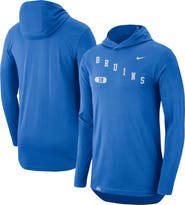 Nike Men's Nike Blue UCLA Bruins Team Performance Long Sleeve Hoodie T-Shirt