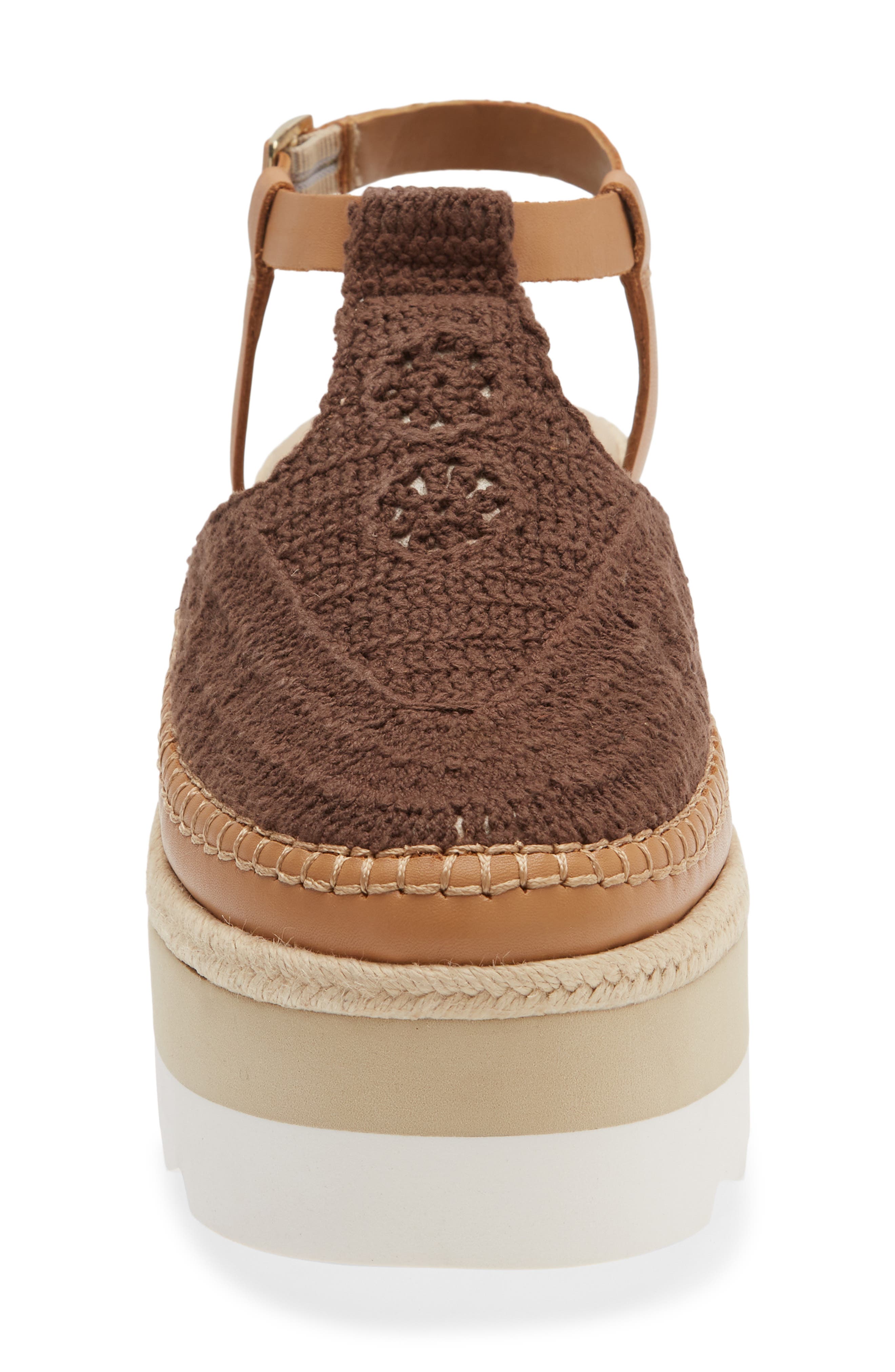 Free People Morning in Mykonos Platform Wedge, Alternate, color, Oak Combo