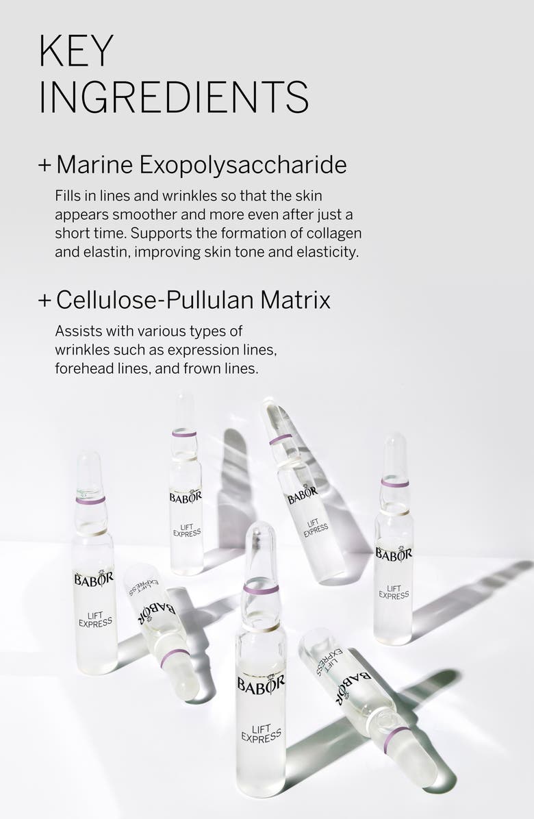 BABOR Lift Express Ampoule Concentrates, Alternate, color, 