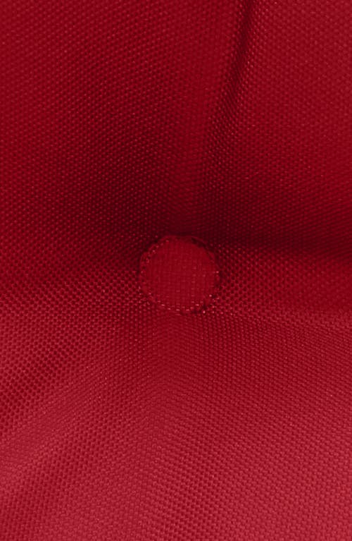 Outdoor Decor By Commonwealth Ruby Red Outdoor Solid Adirondack Cushion In Red