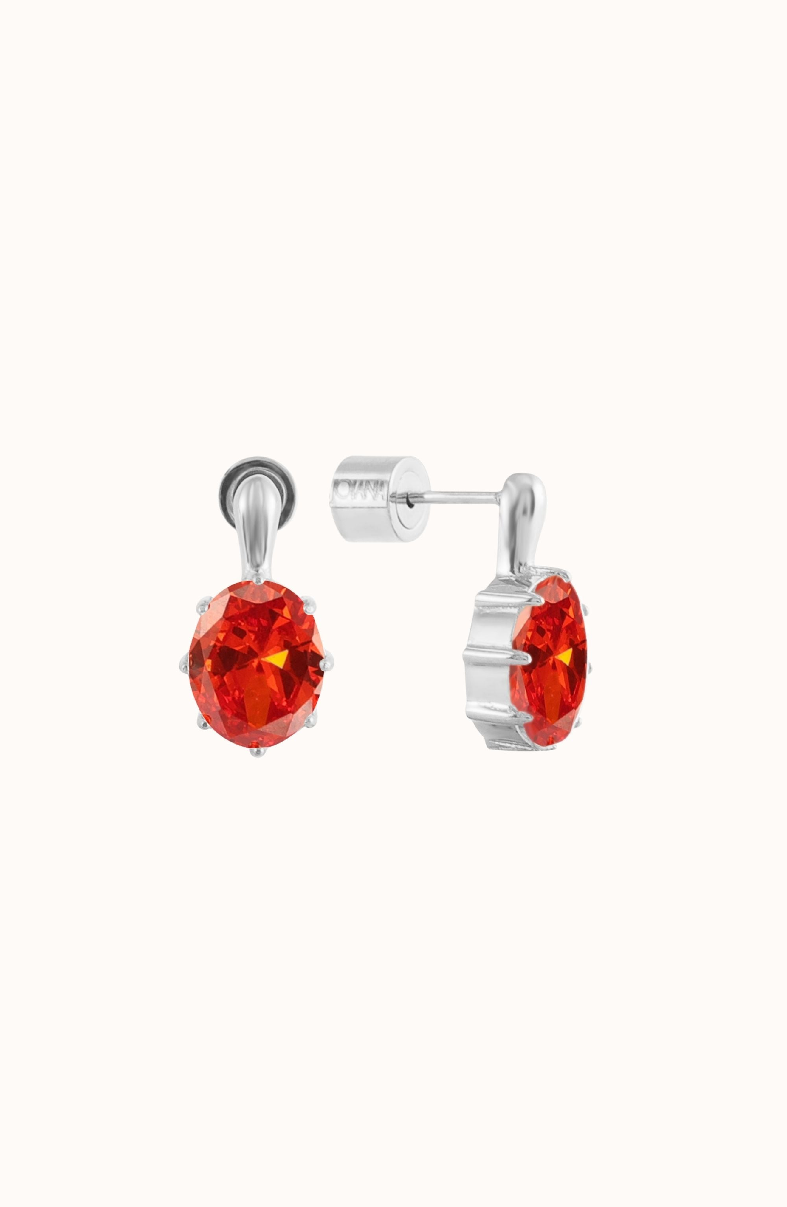 Orange / White Silver