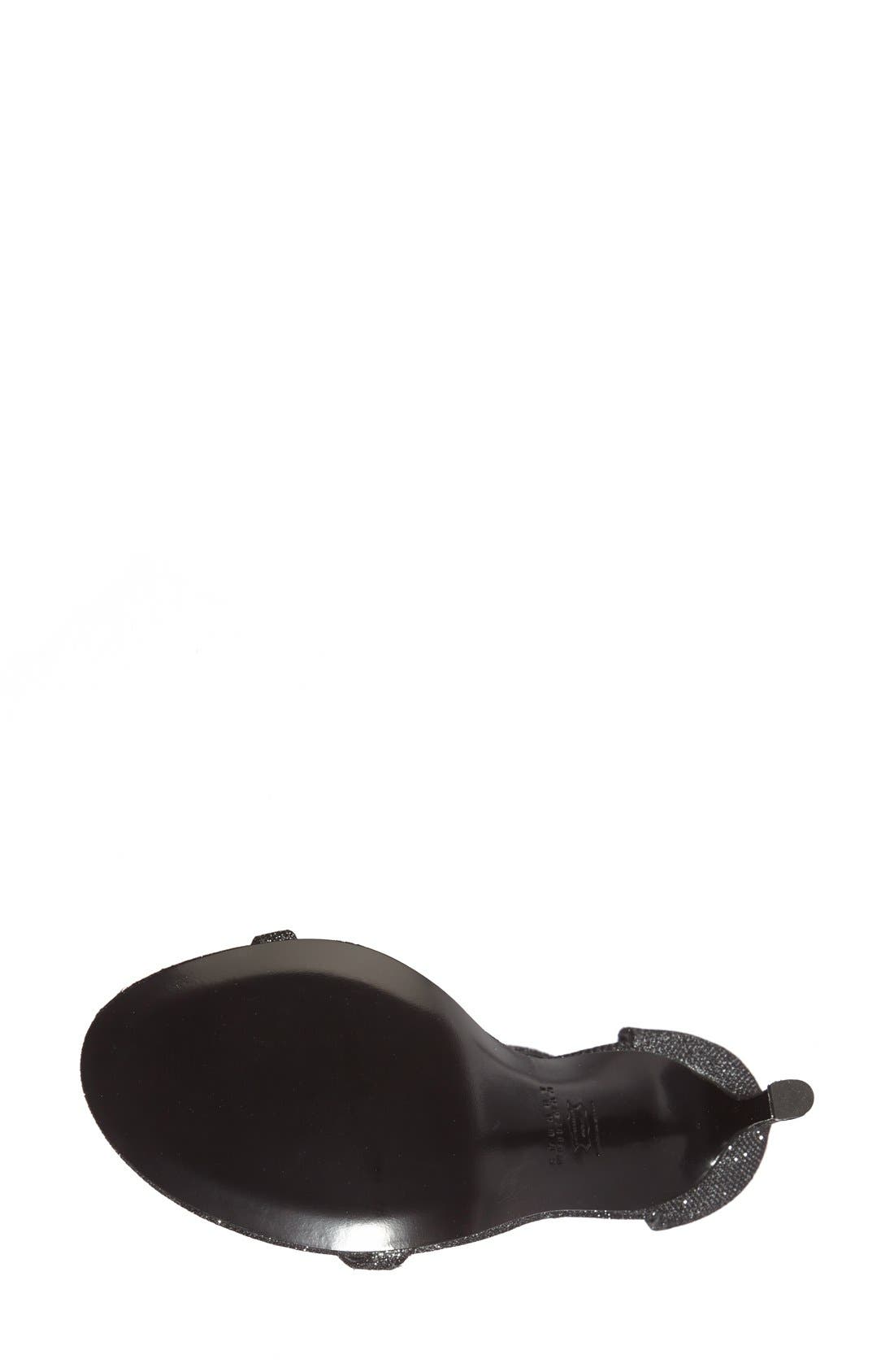 'Nudist' Sandal, Alternate, color, PEWTER NOIR
