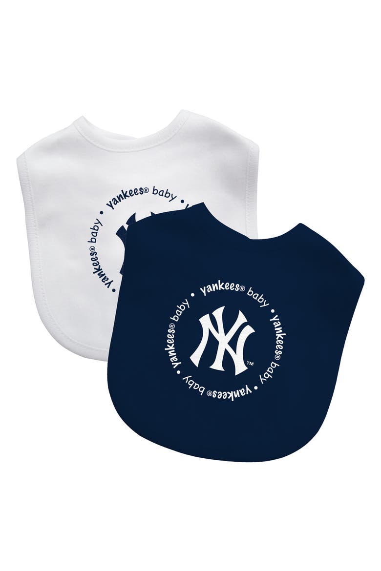 New York Yankees - Baby Bibs 2-Pack, Main, color, Navy