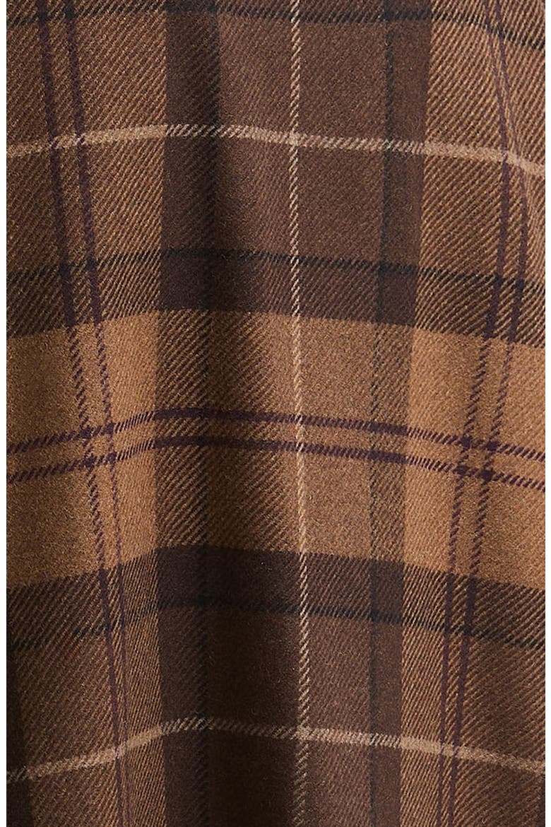 Judith Wool Blend Cape, Alternate, color, SHADOW MUTED TARTAN