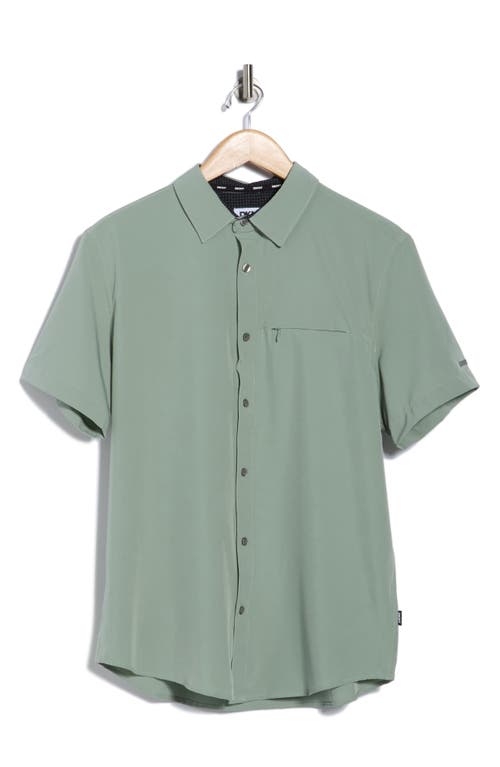 Dkny Sportswear Lenox Short Sleeve Button-up Shirt In Multi