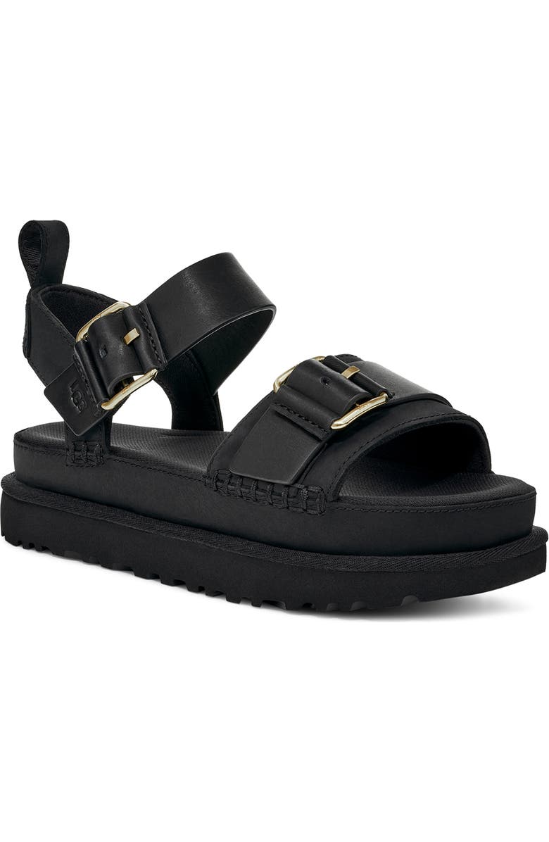 UGG<sup>®</sup> Goldenstar Villa Platform Sandal, Main, color,