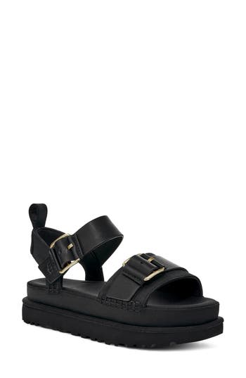 Ugg ® Goldenstar Villa Platform Sandal In Black