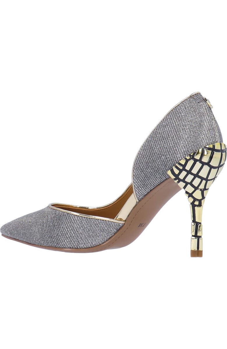 J. Reneé Jeannie Pump, Alternate, color, Pewter