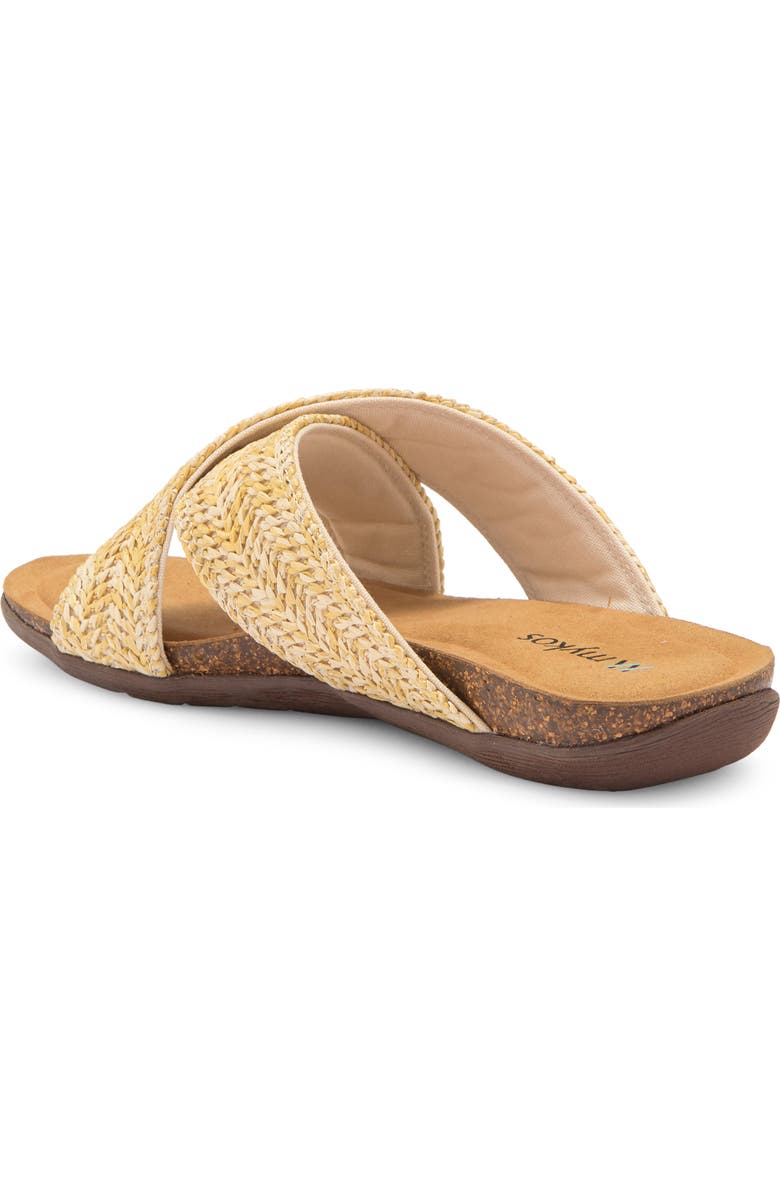 Mykos Leyla Sandal, Alternate, color, Brown