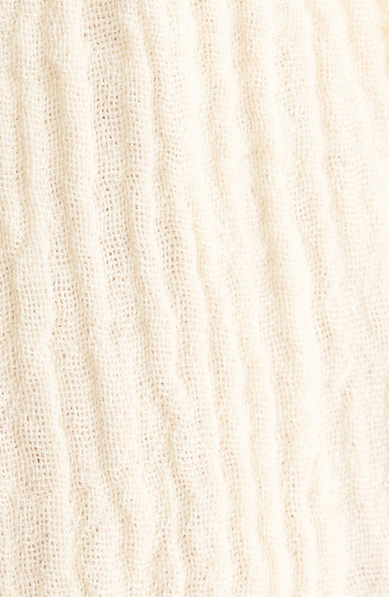 Elan Flowy Cotton Cover-Up Skort, Alternate, color, Natural