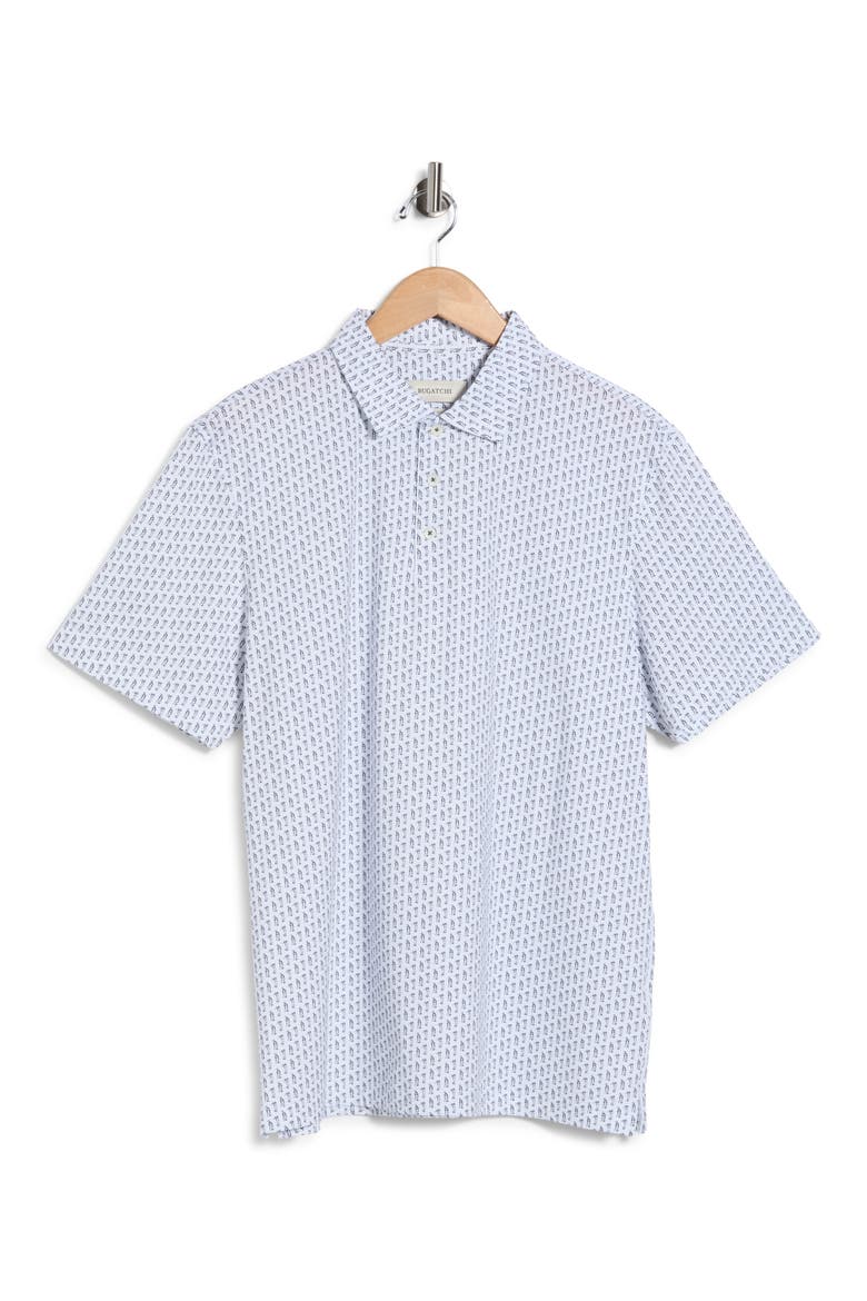 Cotton Knit Polo, Alternate, color, WHITE
