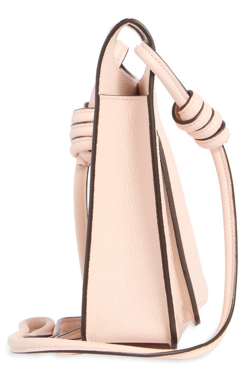 Mcm Mini Lauretos Leather Hobo Bag In Pink