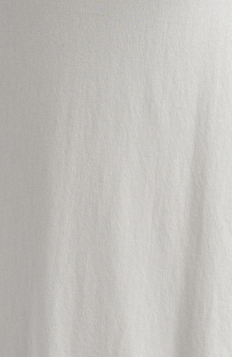 Lemaire Knotted Cotton Crepe Sweater Dress, Alternate, color, Mist