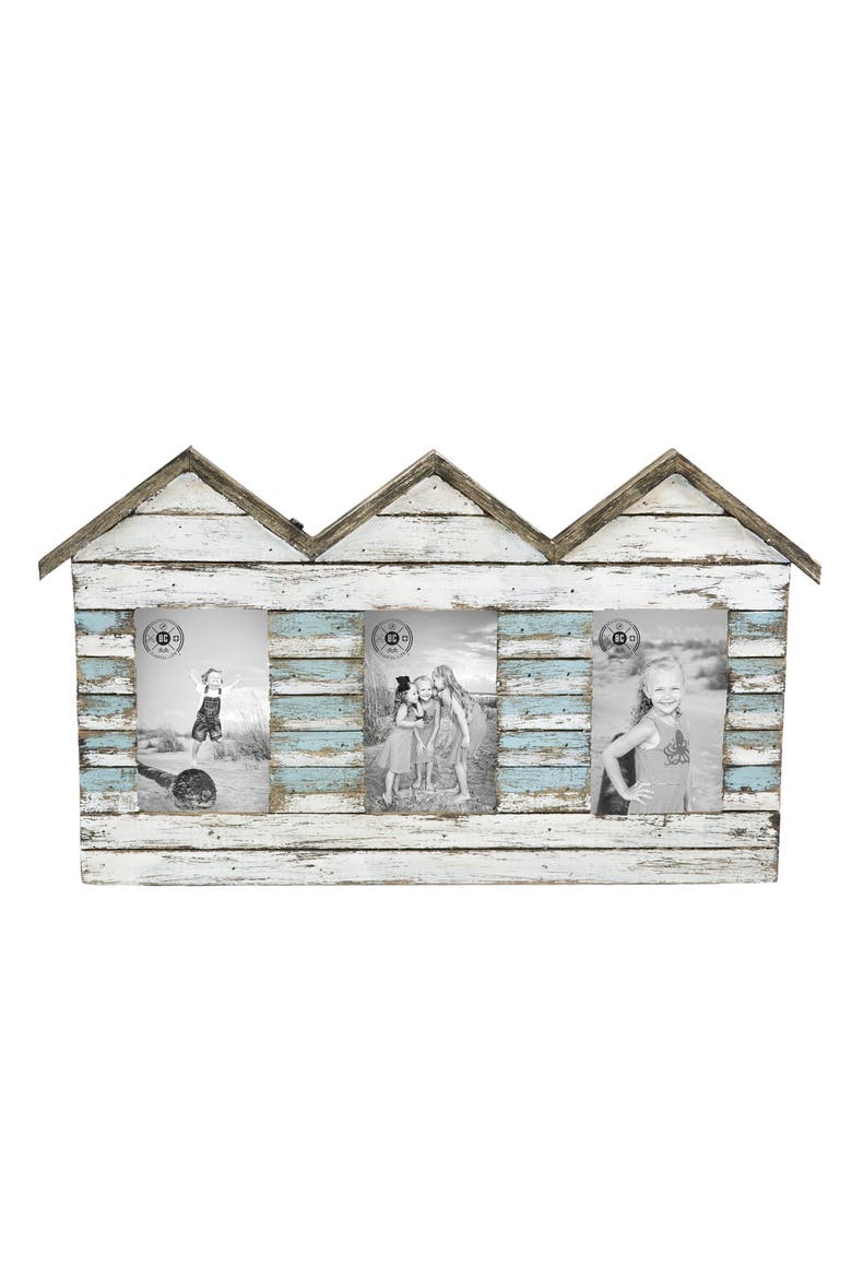 House Frame With 3 4X6 Photos, Main, color, White