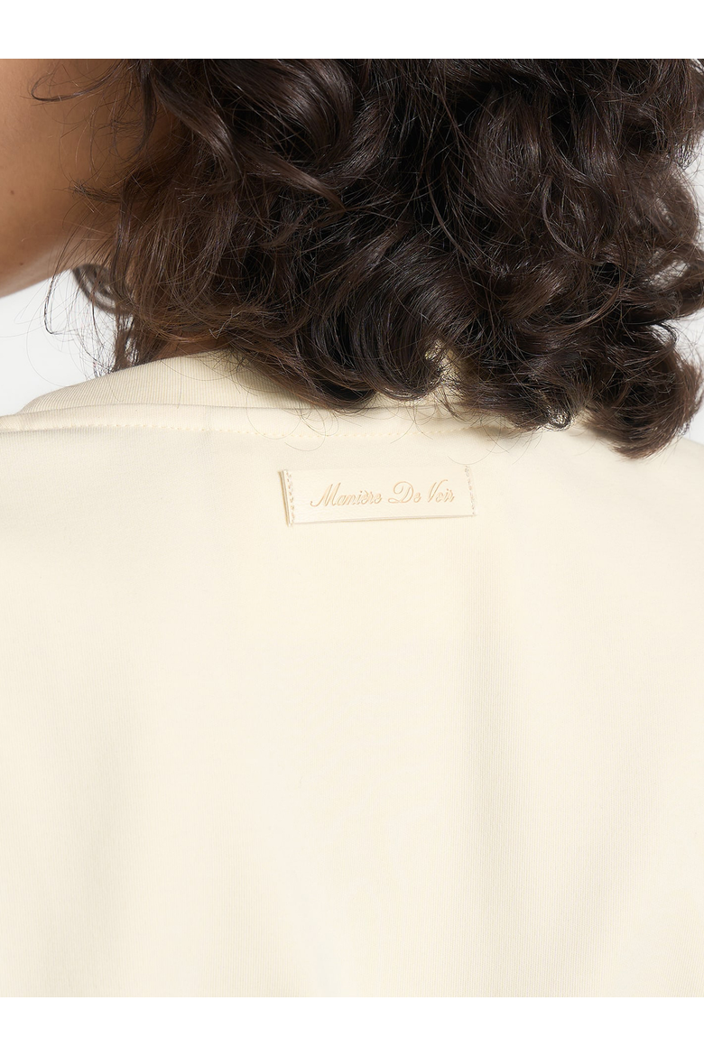 Mia Wide Shoulder Bodysuit T-Shirt, Alternate, color, Pale Yellow