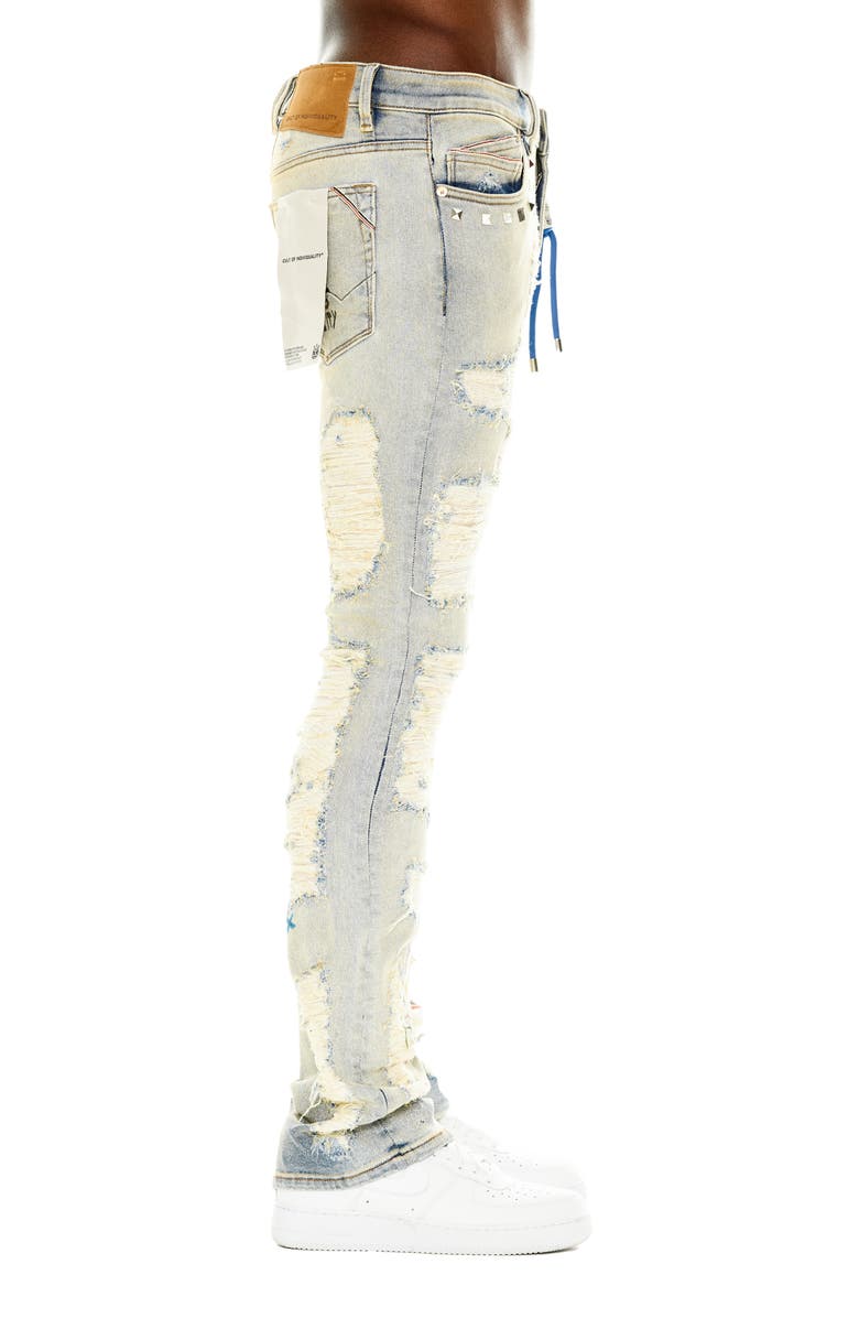 Cult of Individuality Lenny Distressed Bootcut Jeans, Alternate, color,