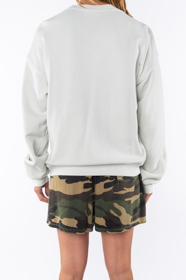 Gender Inclusive Post Surf Crew Sweatshirt, Alternate, color, Sandstone