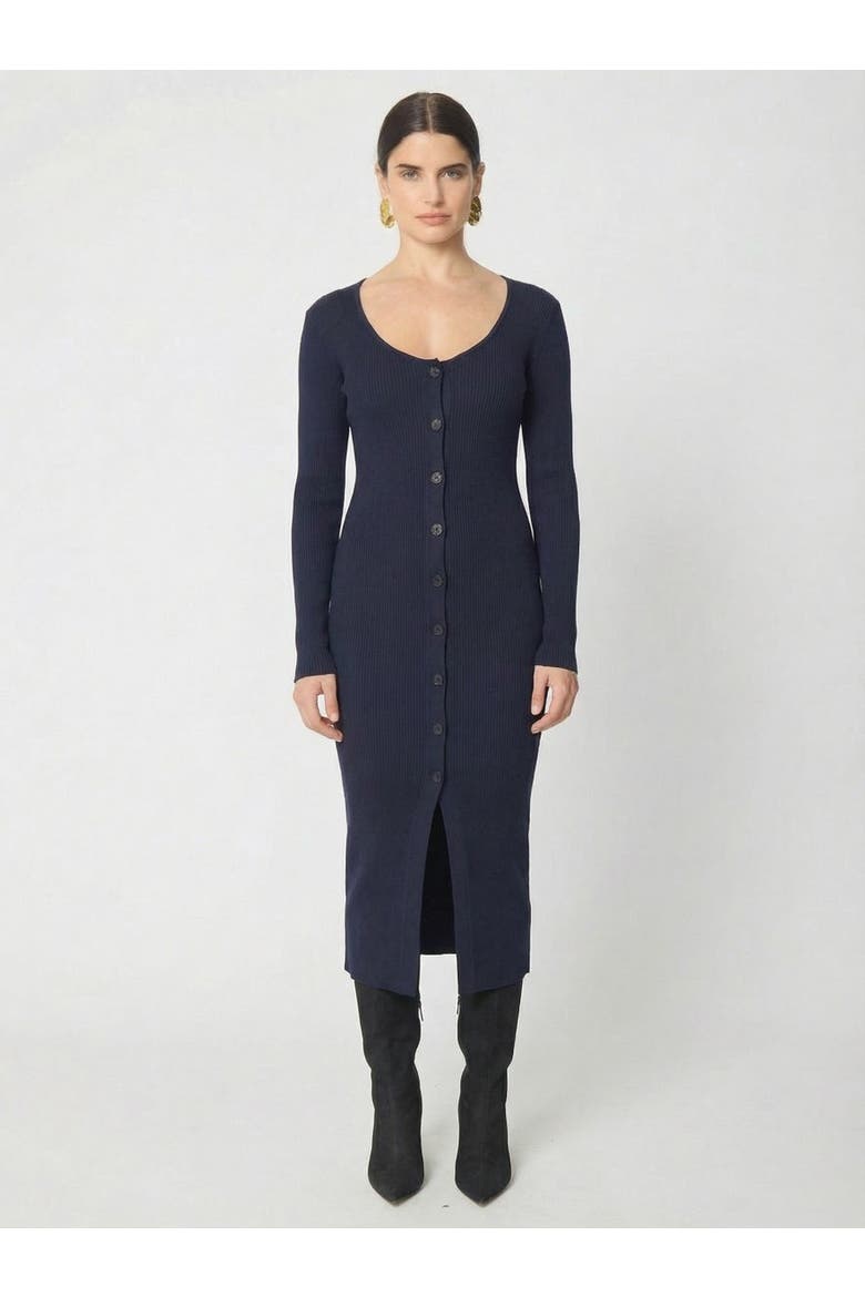 Fienna Dress, Main, color, Navy