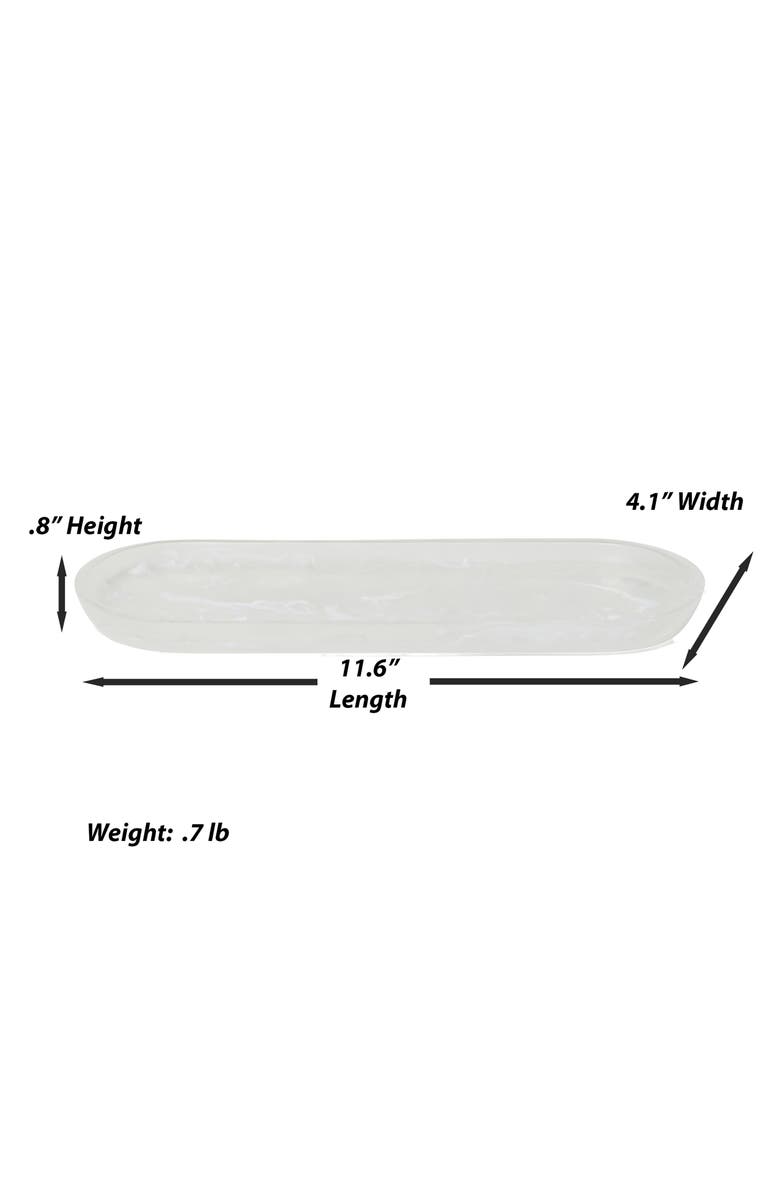 ROSELLI TRADING COMPANY Clouds 7-Piece Bath Accessory Set, Alternate, color, White