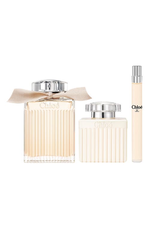 Chloé Eau De Parfum Set $256 Value In Transparent