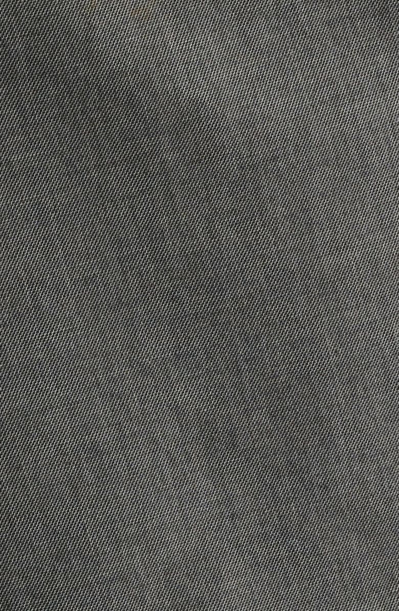 AG Cipher Slim Fit Linen & Cotton Chino Shorts, Alternate, color, Heathered Storm Grey