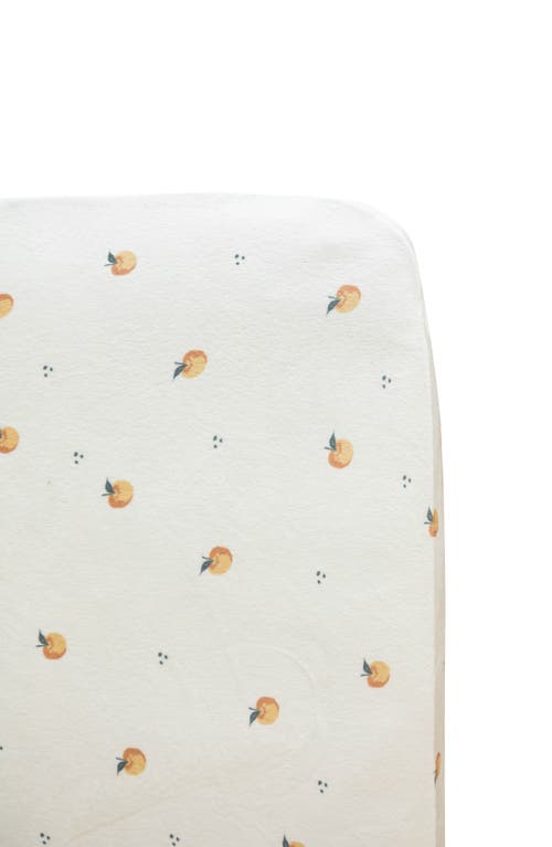 Saranoni Minky Fitted Crib Sheet In Red
