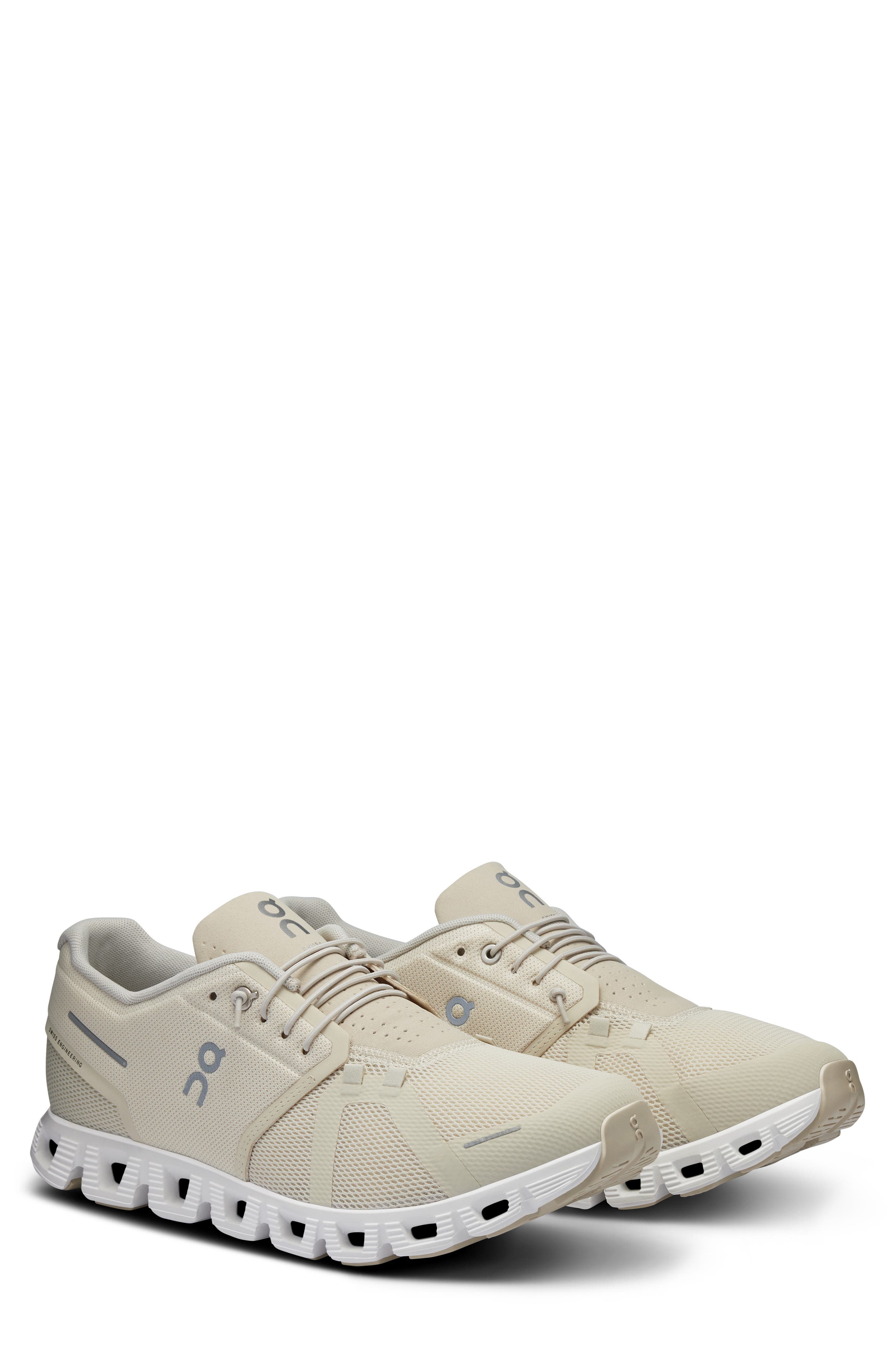 Cloud 5 Running Shoe, Main, color, CREAM/SAND
