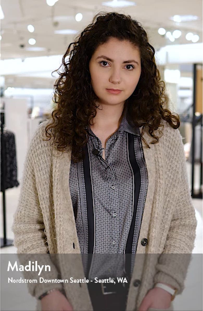 V-Neck Satin Trumpet Gown, sales video thumbnail