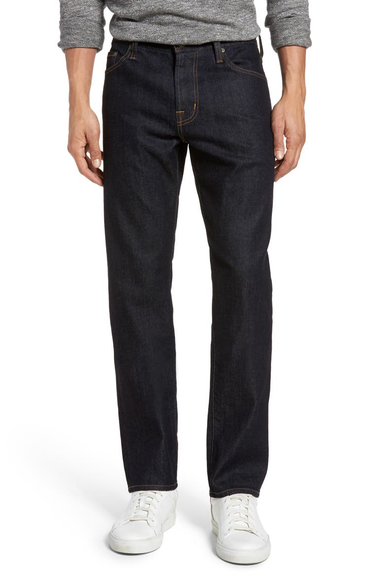 Everett Slim Straight Leg Jeans, Main, color, HIGHWAY