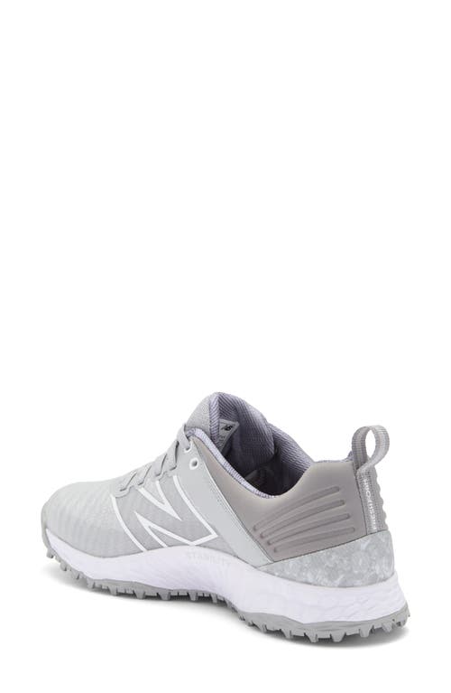 New Balance Golf Fresh Foam Contend V2 Waterproof Golf Shoe In Grey