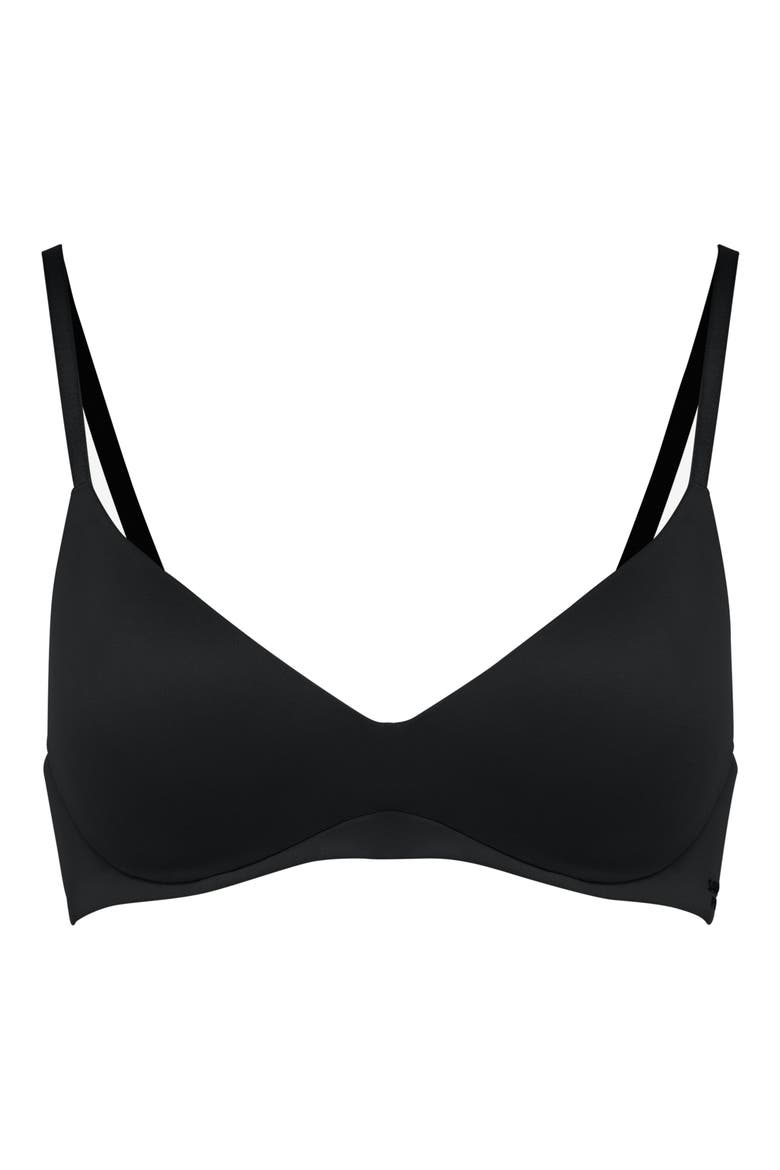 Soft N' Savage Wireless Push-Up Bra, Alternate, color, BLACK CAVIAR
