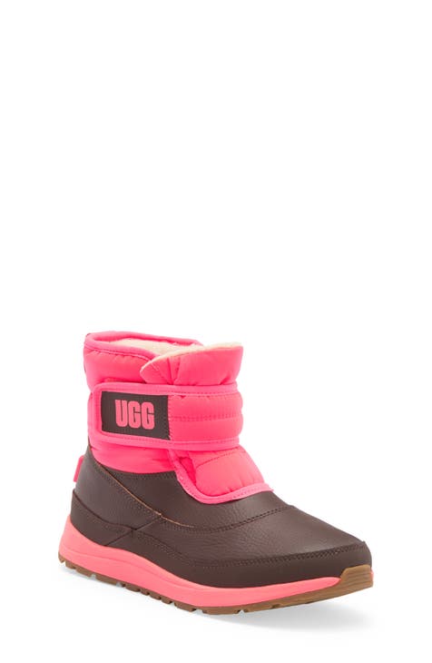 Kids' Taney Water Repellent Fleece & Genuine Shearling Lined Boot (Little Kid & Big Kid)<br>