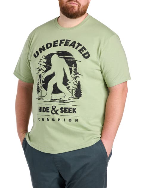 Big & Tall Big Foot Mountain Dude Graphic Tee