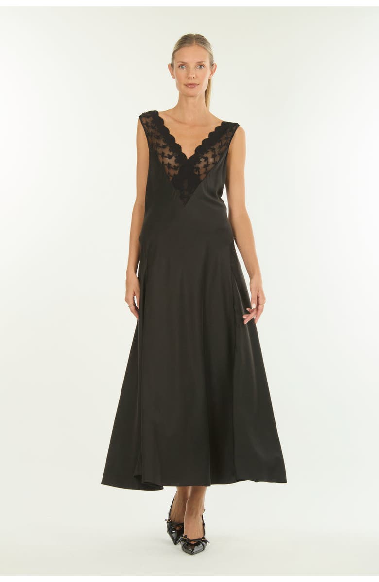 SECRET MISSION Paulette Dress, Main, color, Black
