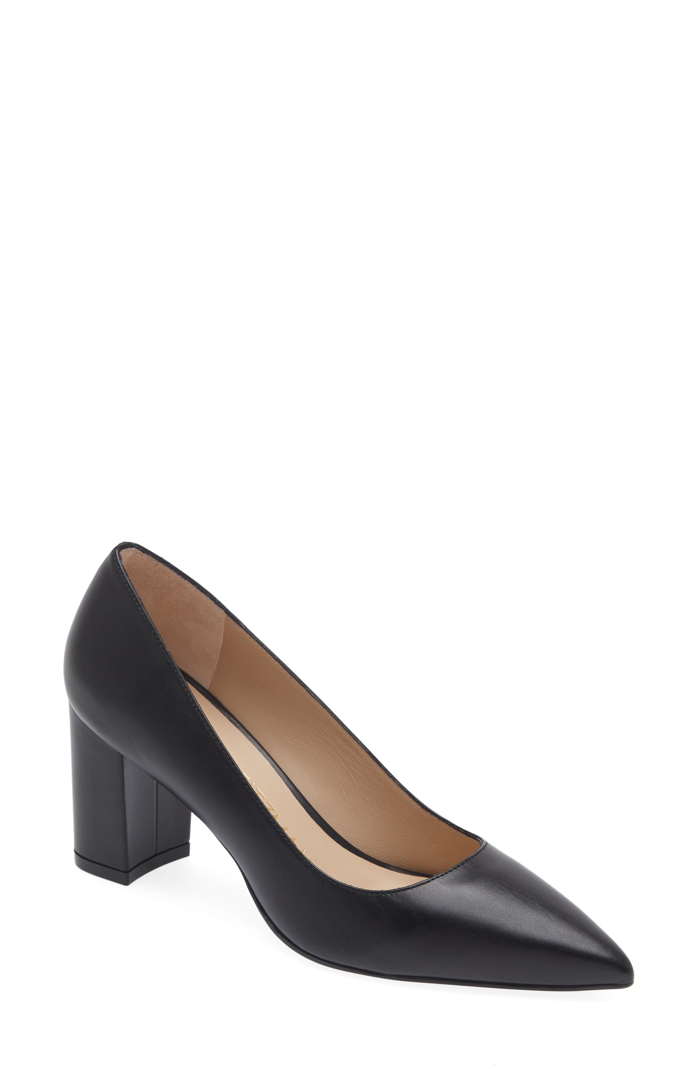 Stuart Weitzman Linsi 75 Block Pump, Main, color, 