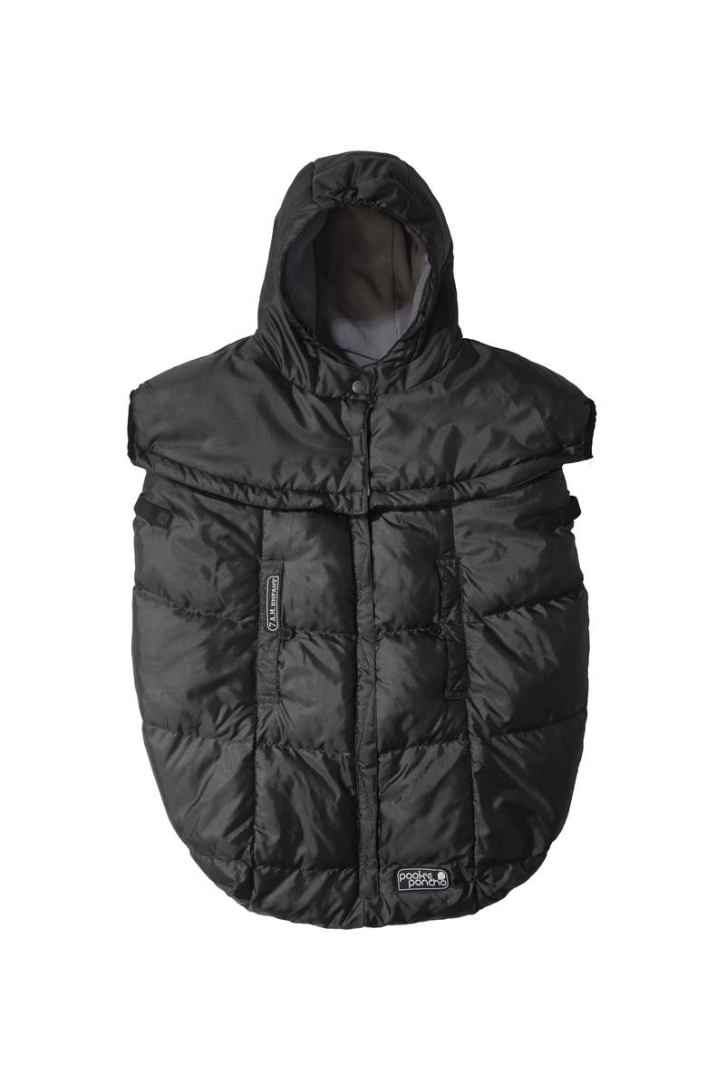 7 A.M. Enfant Pookie Hooded Poncho, Main, color, 