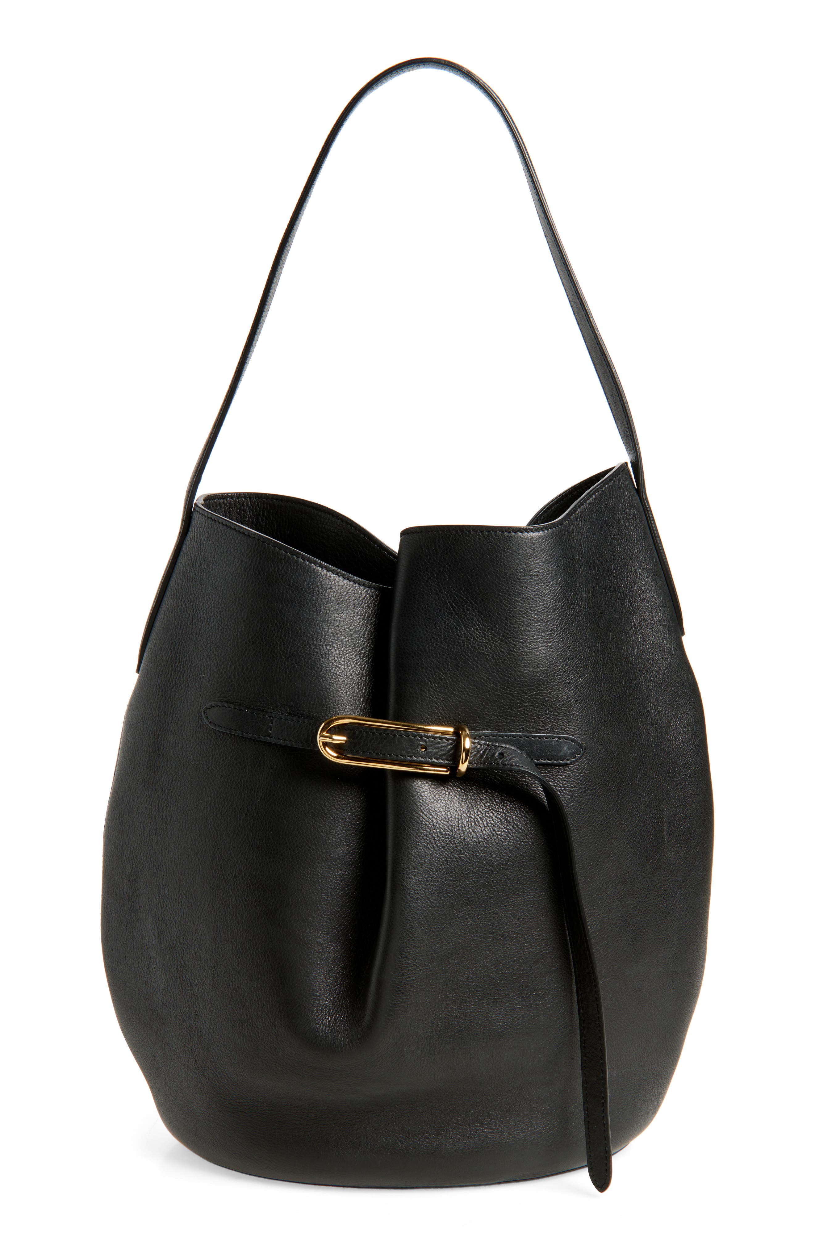 LIFFNER Large Belted Bucket Bag, Main, color, 